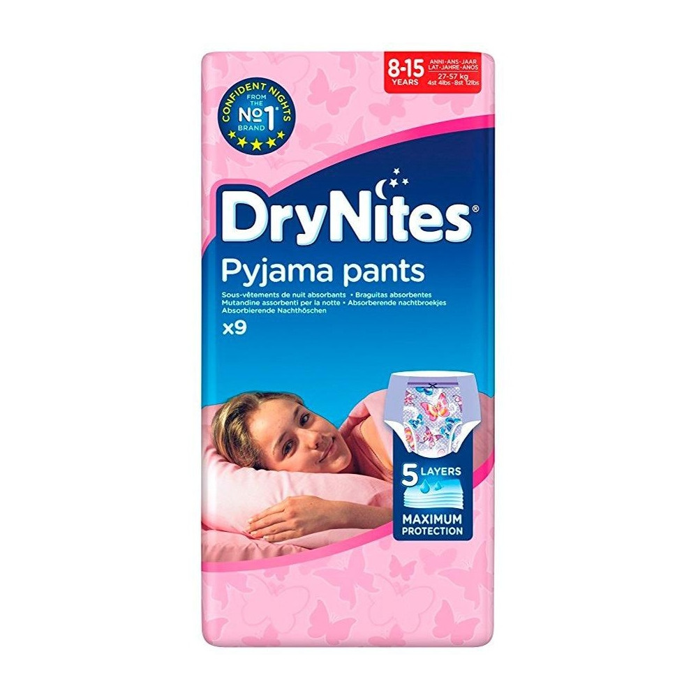 Drynites Niña 8-15 Años 9U