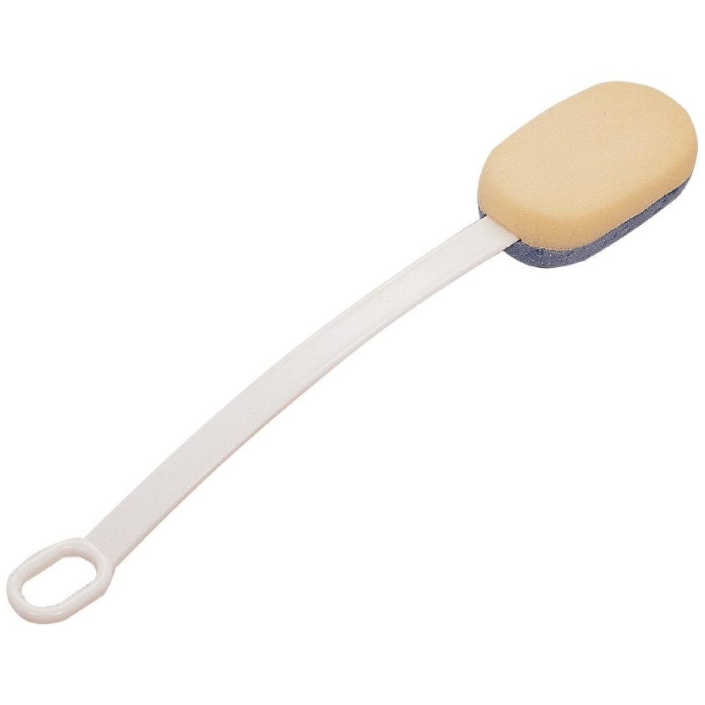 Ayudas Dinámicas Esponja De Baño Con Mango De Plastico