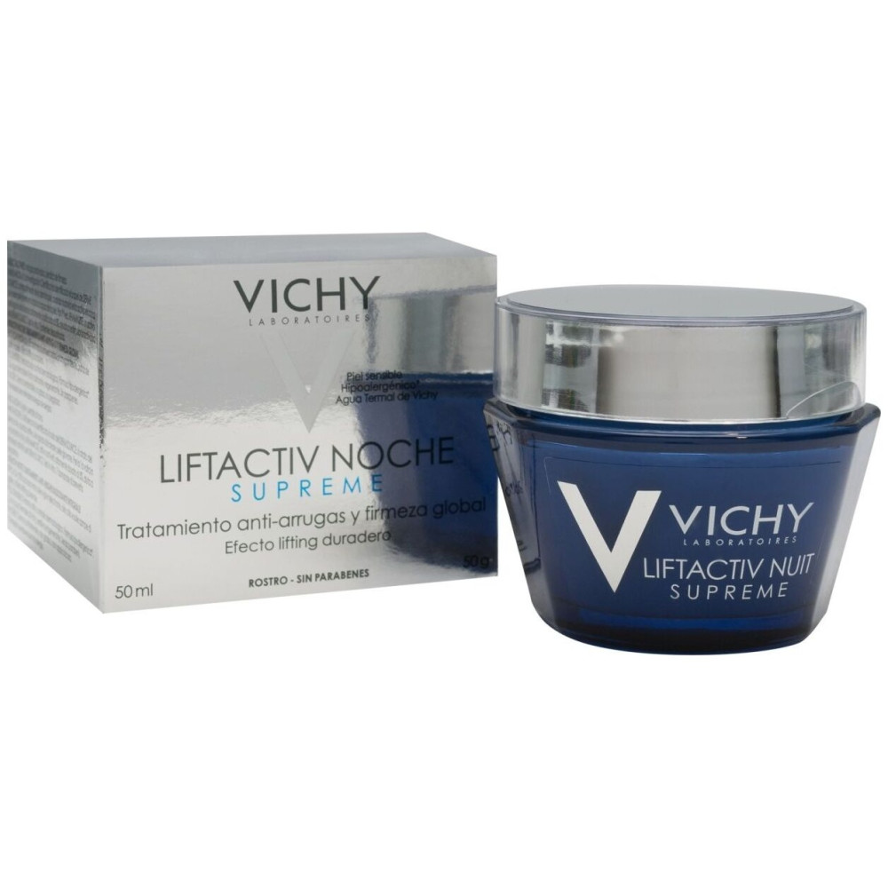 Vichy Liftactiv Noche Tratamiento Antiarrugas Y Firmeza Global, 50Ml