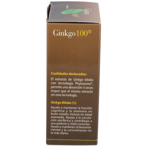 Ginkgo-100 60 Capsulas 100% Natural