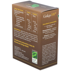 Ginkgo-100 60 Capsulas 100% Natural