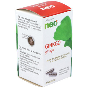 Ginkgo Microgranulos 45Caps Neovital