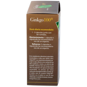 Ginkgo-100 60 Capsulas 100% Natural