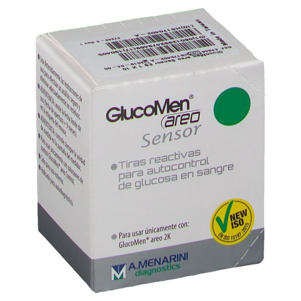 Glucomen Areo Sensor Glucosa 100 Tiras