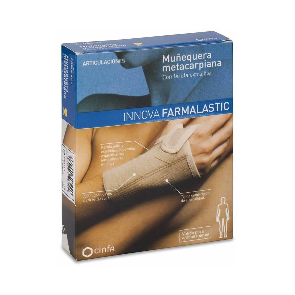 Innova Muñequera Metacarpiana Con Férula Talla Grande 1U