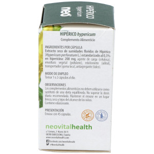 Hiperico Microgranulos 45Caps Neovital