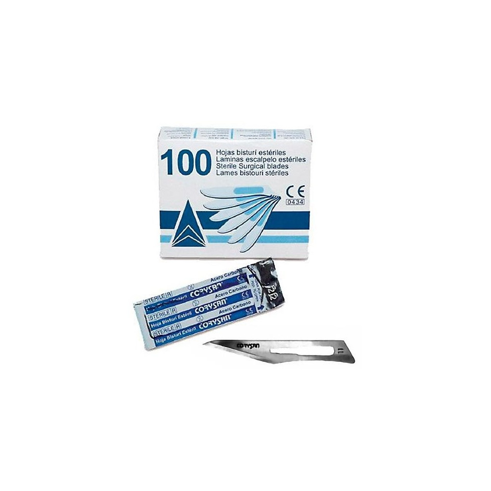 Hojas Bisturi Corysan Esteril N.11 100 U