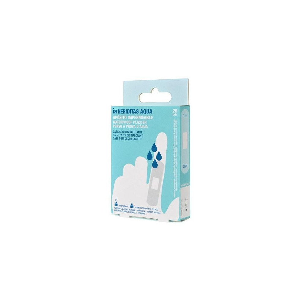 Interapothek Apósitos Aqua 7X2Cm 20Uds