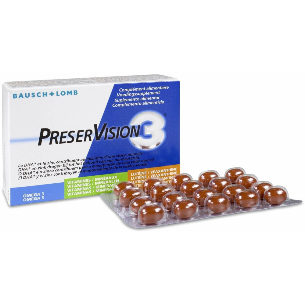 Preservisión 3, 60 Cápsulas