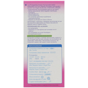 Farmaconfort Protegeslip Anatómicos Classic De Algodón Ecológico, 30 Uds