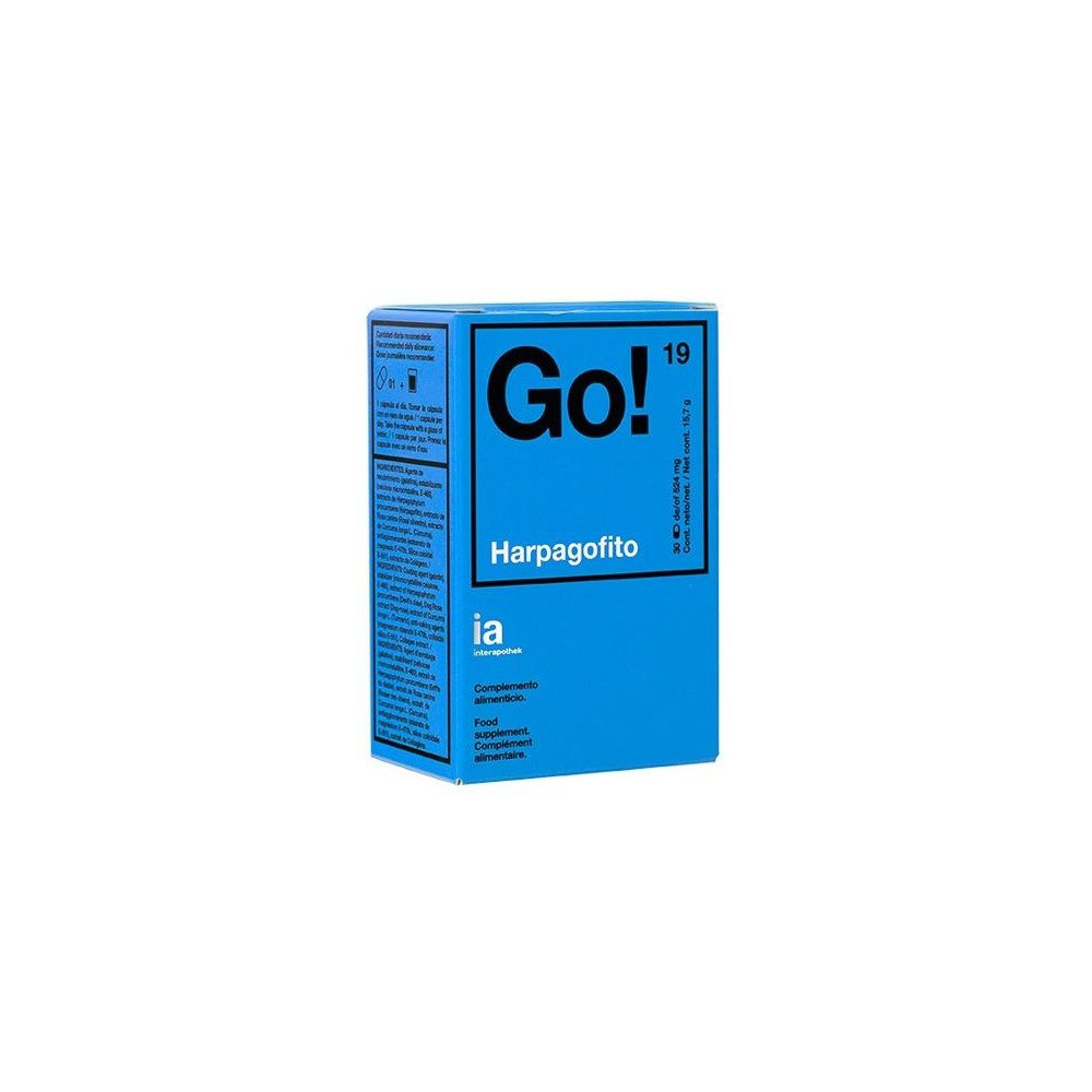 Interapothek Go! (Harpagofito) 30 Cápsulas