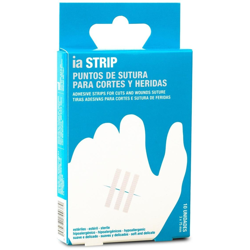 Interapothek Puntos De Sutura 3X75Mm 10Uds