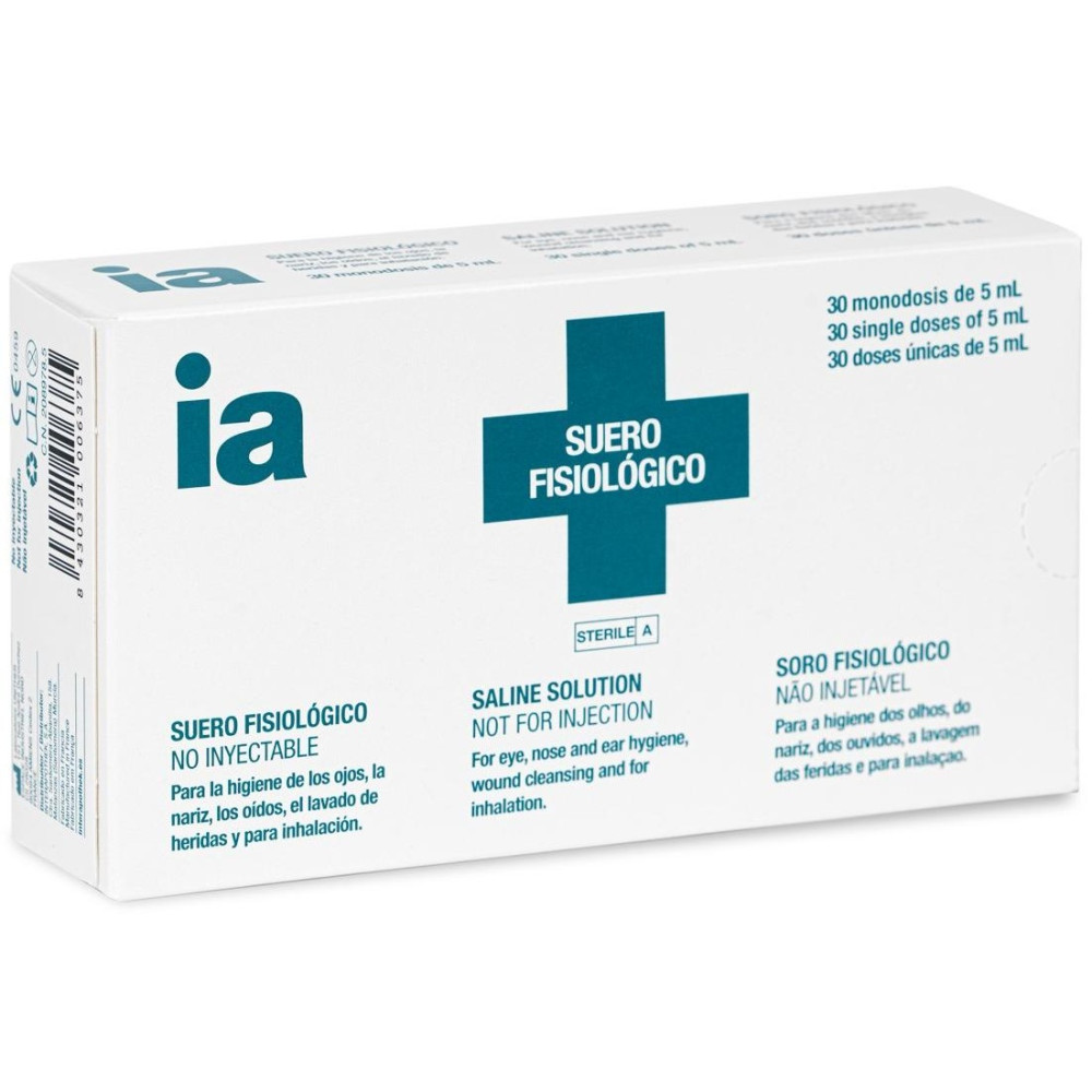 Interapothek Suero Fisiológico 5Mlx30 Monodosis