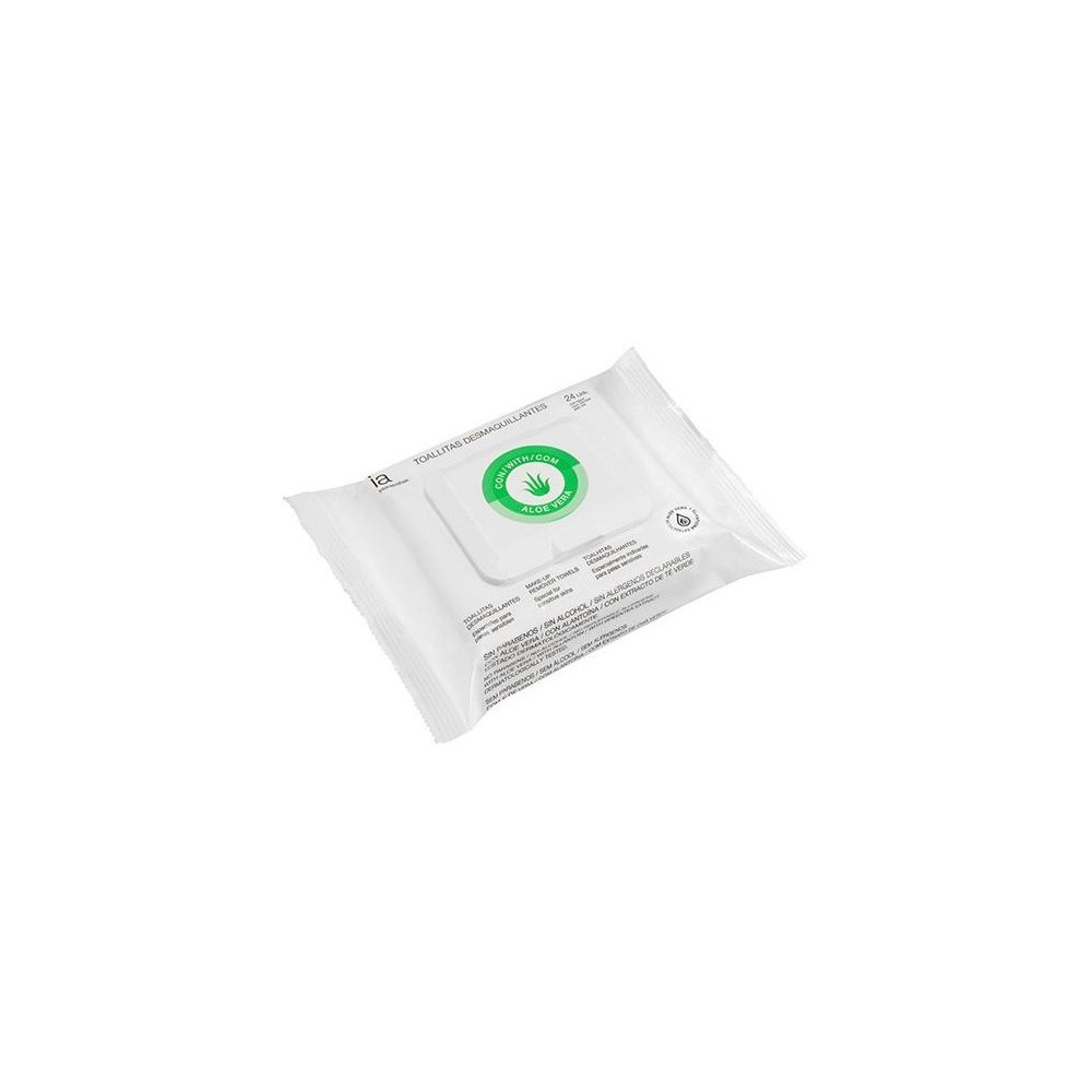 Interapothek Toallitas Desmaquillantes Aloe Vera 24Uds