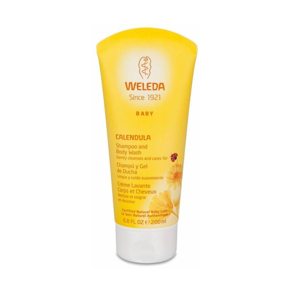 Weleda Baby 2 En 1 Champú Y Gel De Ducha De Caléndula 200Ml