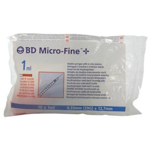B.D. Jeringa Insulina 1Ml...