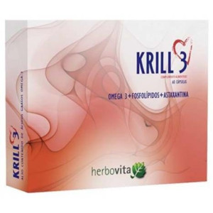 Krill 3 60 Perlas Herbovita