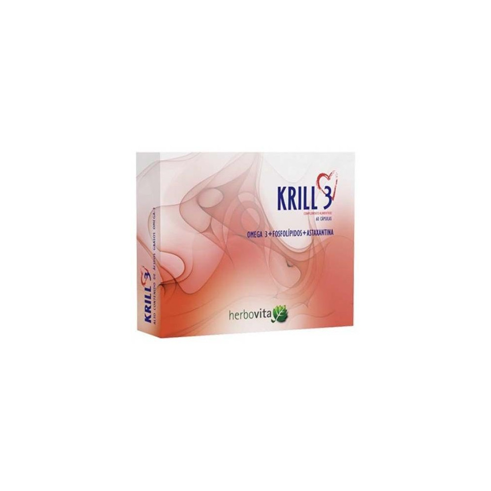 Krill 3 60 Perlas Herbovita