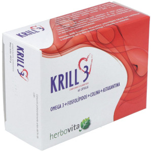 Krill 3 60 Perlas Herbovita
