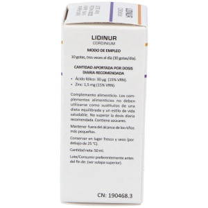 Lidinur Cordinium Gotas 50 Ml Heliosar