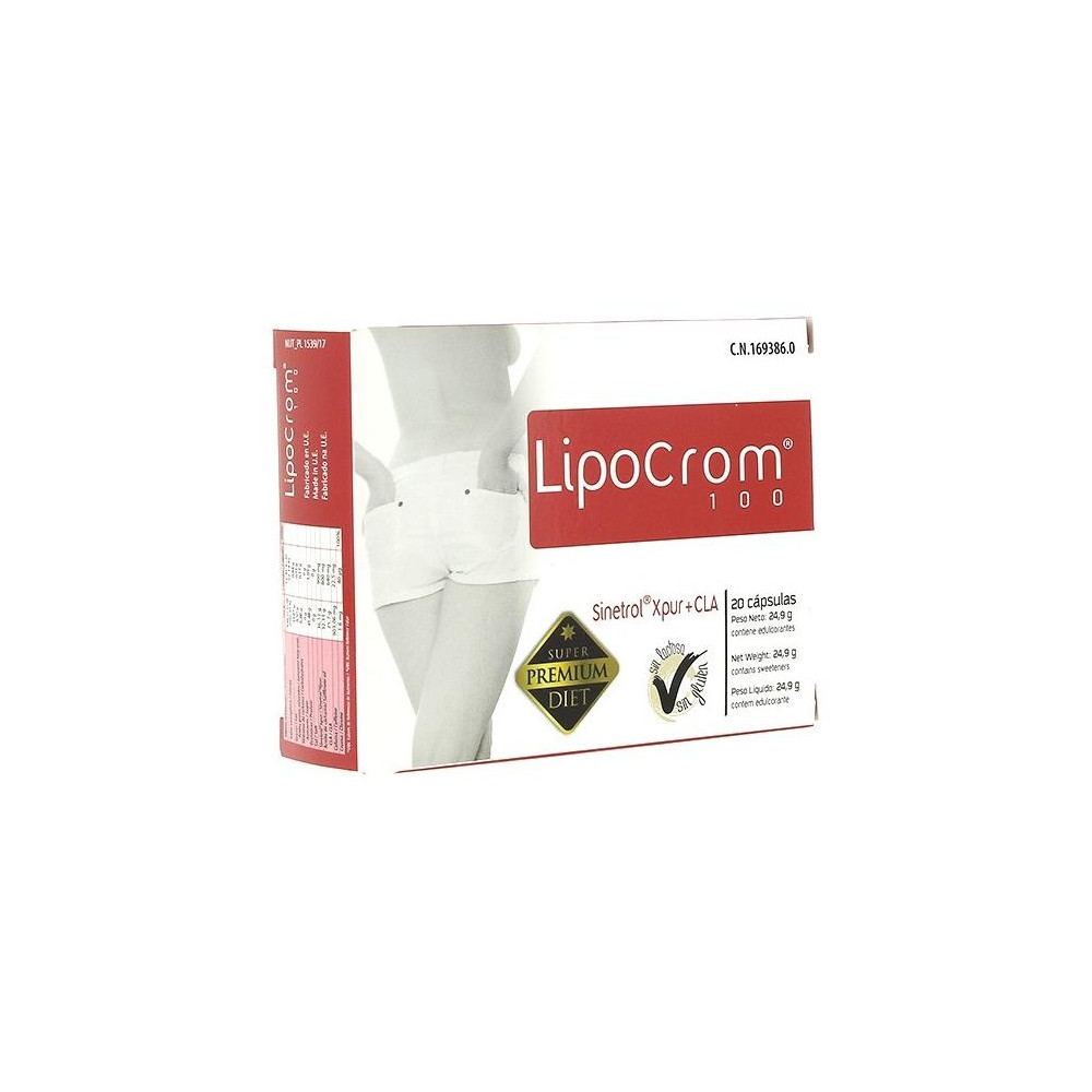 Lipocrom 100 20 Capsulas 2
