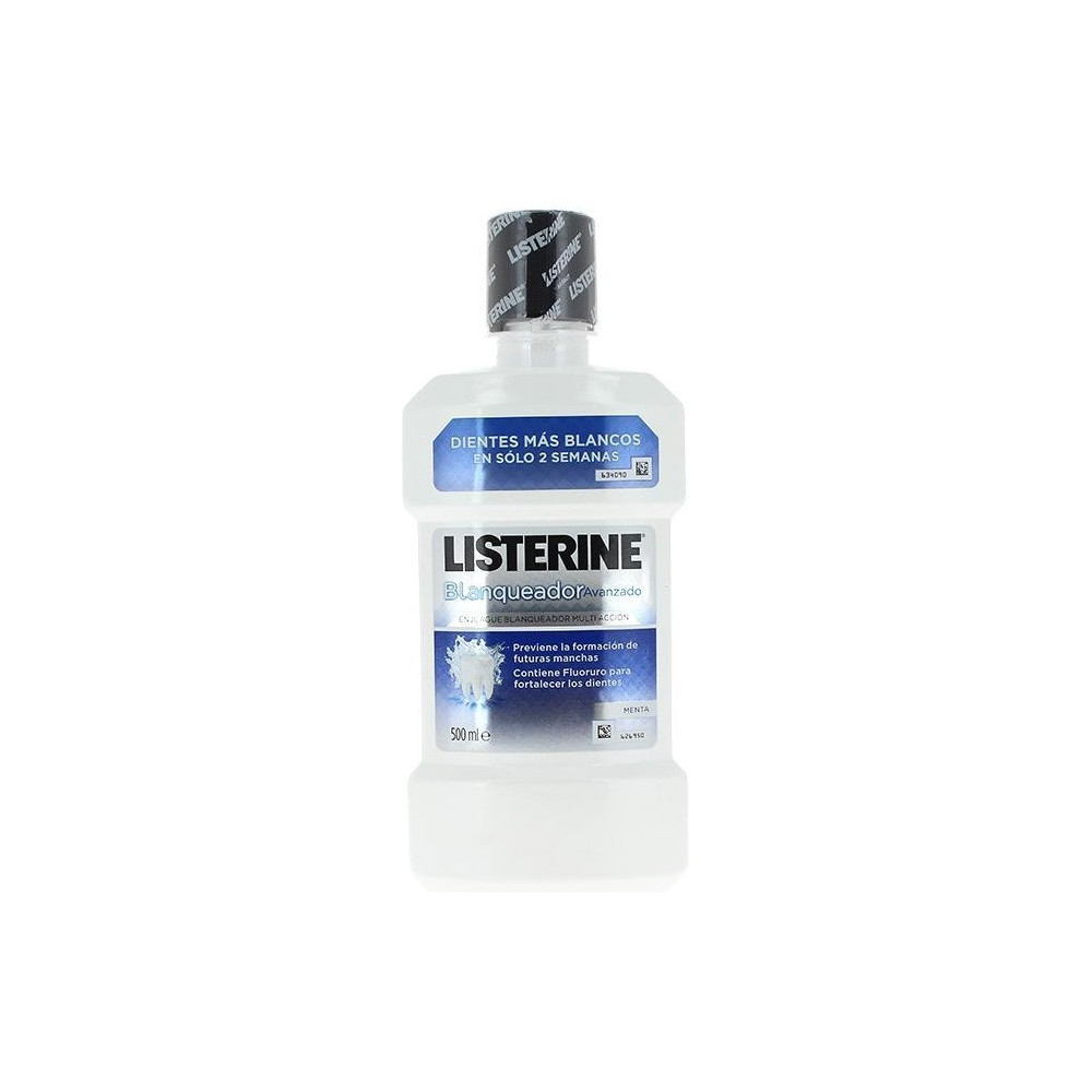 Listerine Blanqueador Avanzado 500 Ml