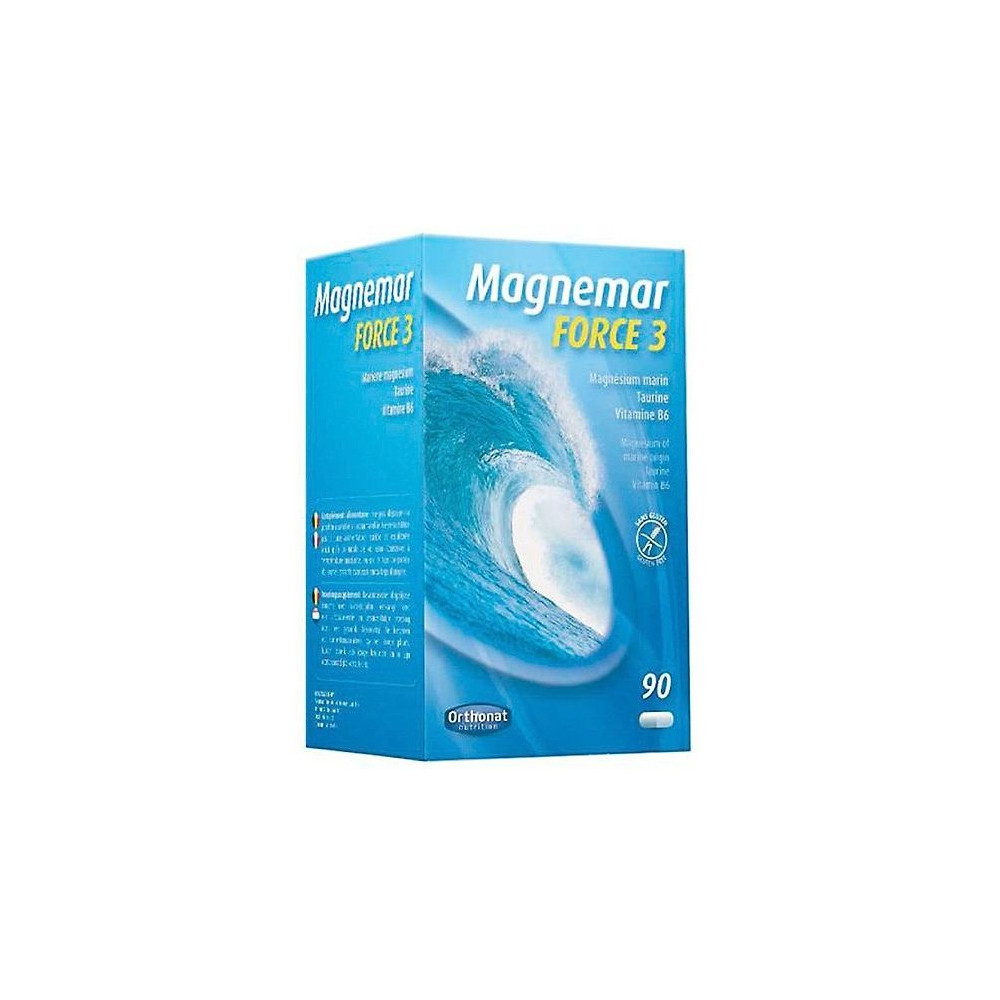 Orthonat Magnemar Force 3 90 Caps Energía Y Vitalidad