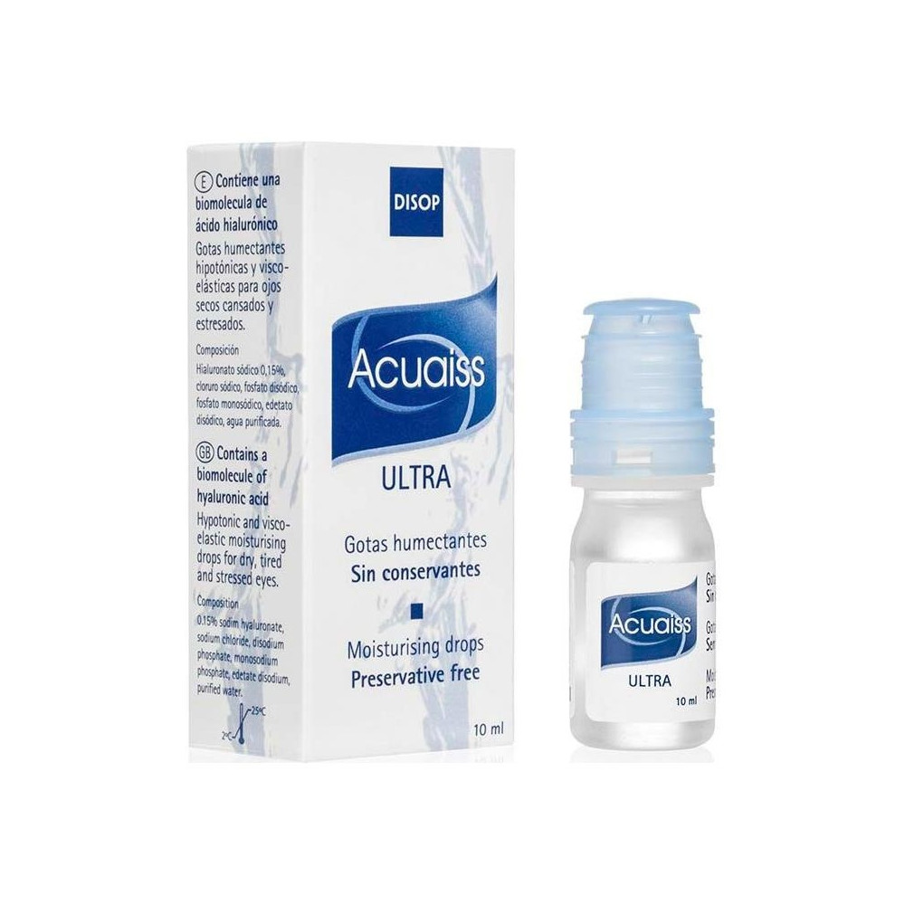 Lubricante Ocular Acuaiss Ultra Sin Conservantes