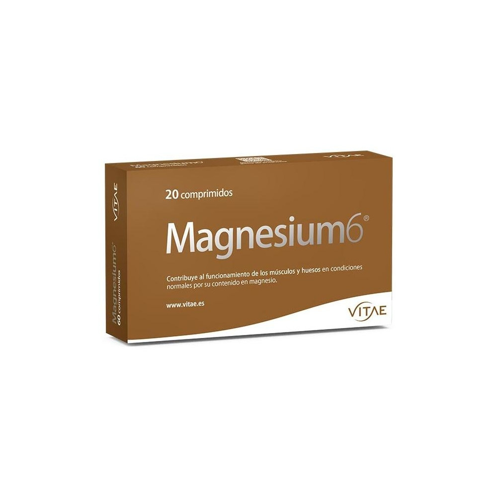 Vitae Magnesium6 20 Comprimidos