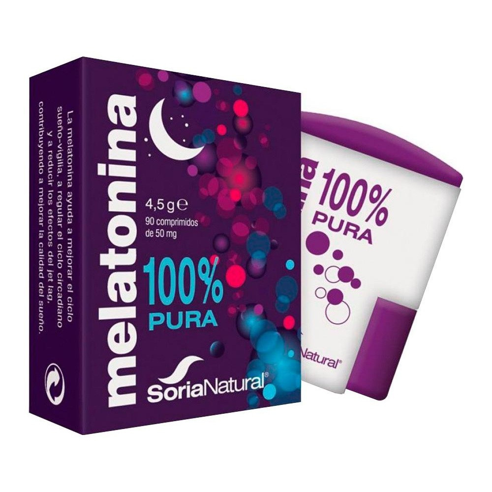 Pharmasor Melatonina 100% Pura 1Mg 90Comp 2