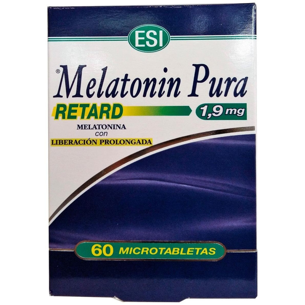 Melatonin Retard Pura 1,9Mg. 60Microtabletas