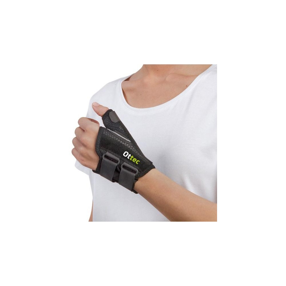 Ottec Muñequera Pulgar Emo Mq505 Izquierda Negra S 1Ud