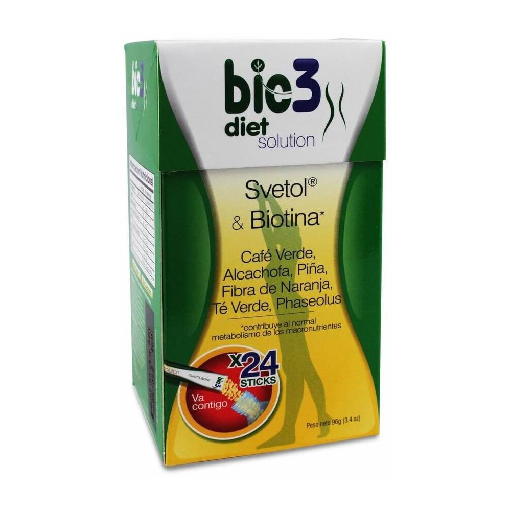Bie3 Diet Solution Svetol Y Biotina 24 Sticks