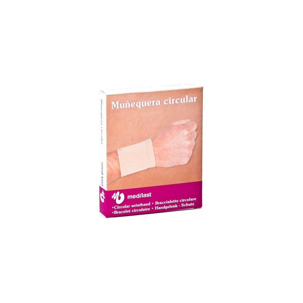 Muñequera Medilast Circular 810 Med.Beig
