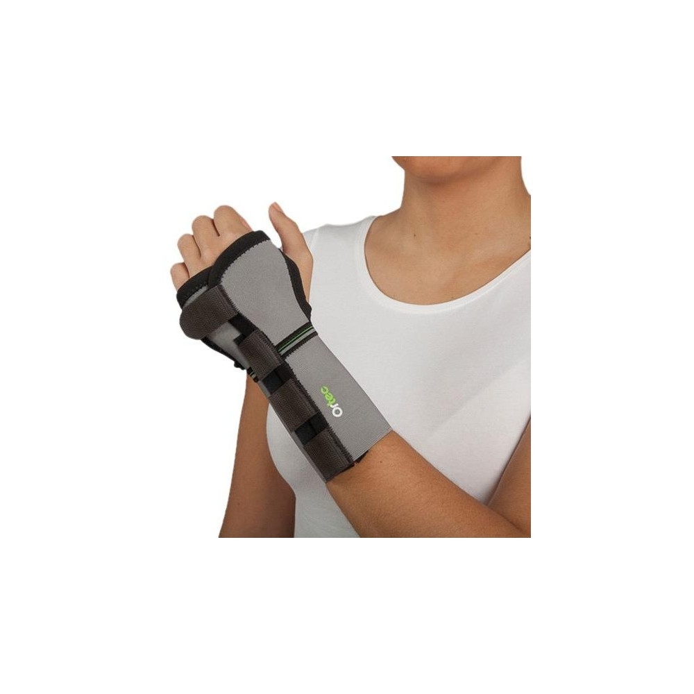 Emo Muñequera Inmovilizadora Bilateral Gris T-L Mq410
