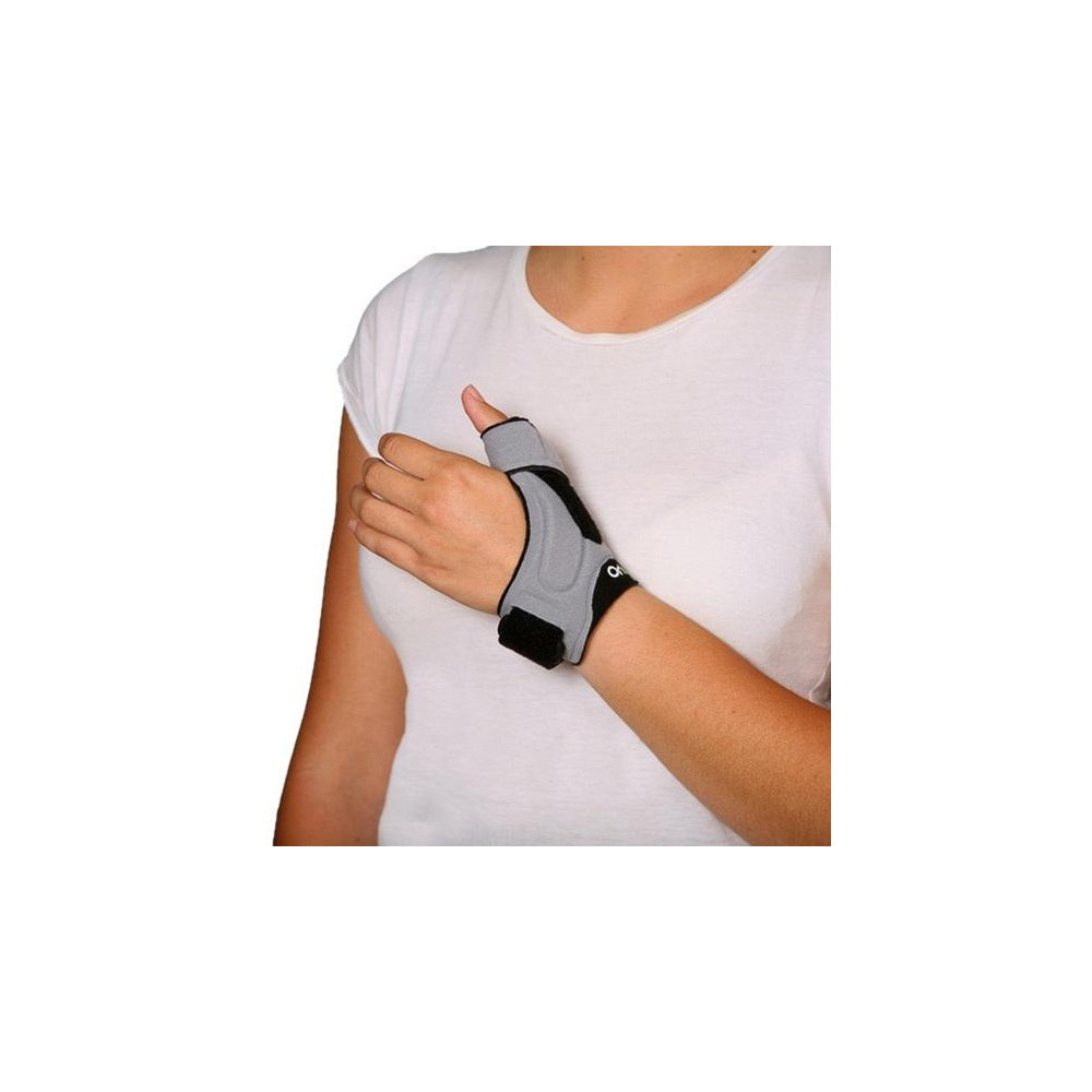 Emo Muñequera Rizogrip Gris Talla-S Mq705