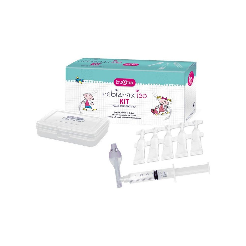Nebianax Iso Kit Nebulizador + Viales