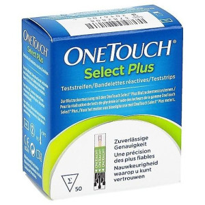 One Touch Select Plus 50 Tiras