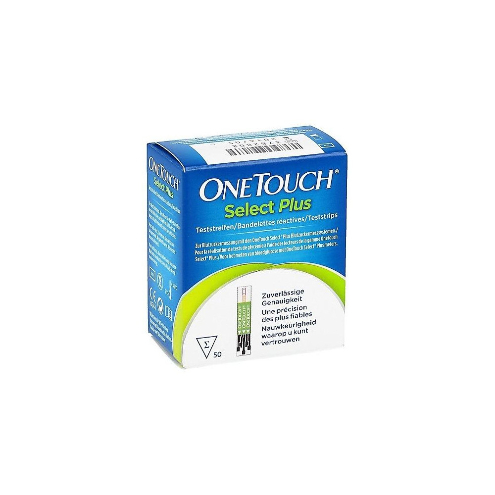 One Touch Select Plus 50 Tiras