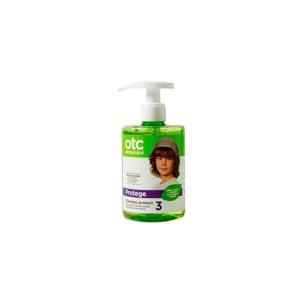 Otc Antipiojos Champu Protect 300 Ml 2