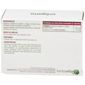 Oregano 60 Capsulas Herbovita