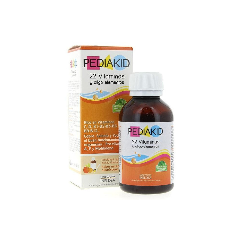 Pediakid 22 Vitaminas-Oligoelementos Jarabe 125Ml.