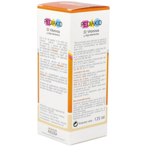 Pediakid 22 Vitaminas-Oligoelementos Jarabe 125Ml.