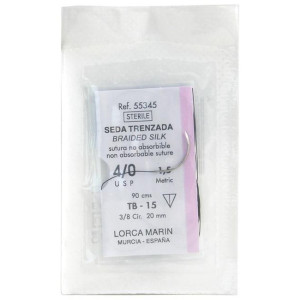 Seda Trenzada Con Aguja...