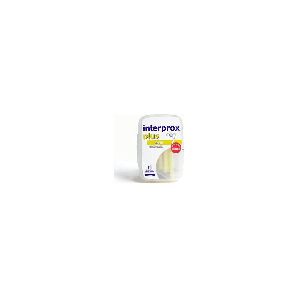 Cepillo Dental Interproximal Interprox Plus Mini, 10 Uds