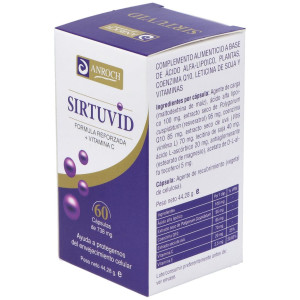 Anroch Fharma Sirtuvida 60 Cáps. 550Mg