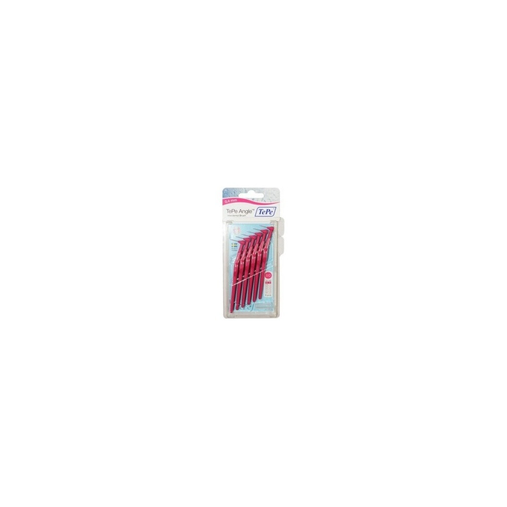 Tepe® Cepillo Interdental Angulado 0_4Mm Rosa