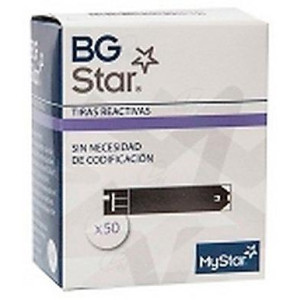 Bgstar Tiras Reactivas 50Uds