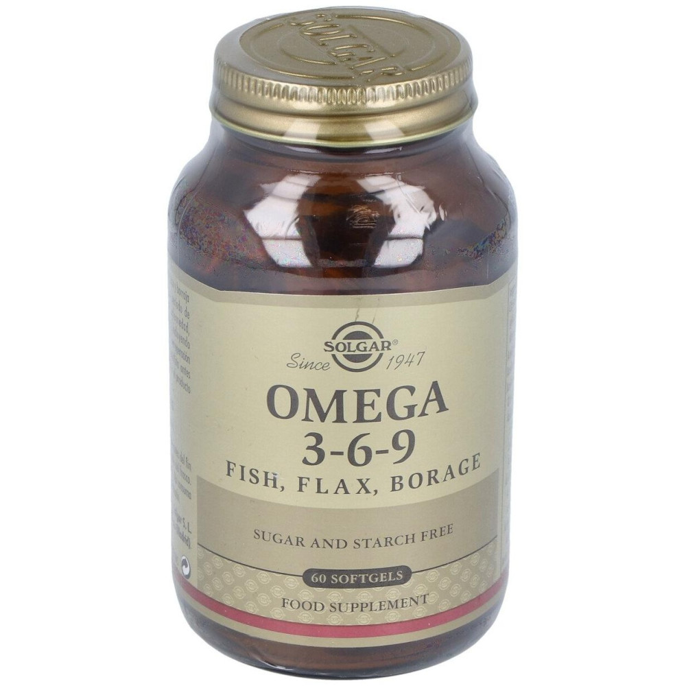 Solgar Omega 3 6 9 60 Cápsulas
