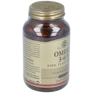 Solgar Omega 3 6 9 60 Cápsulas